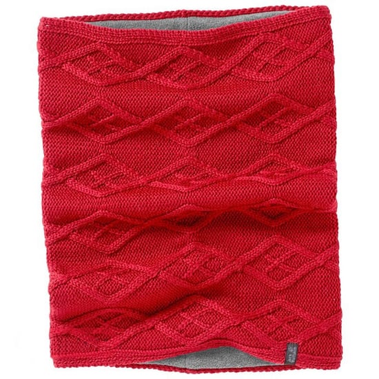 Jack Wolfskin Womens/Ladies Plait Loop Snood (Red Fire) - Image 1