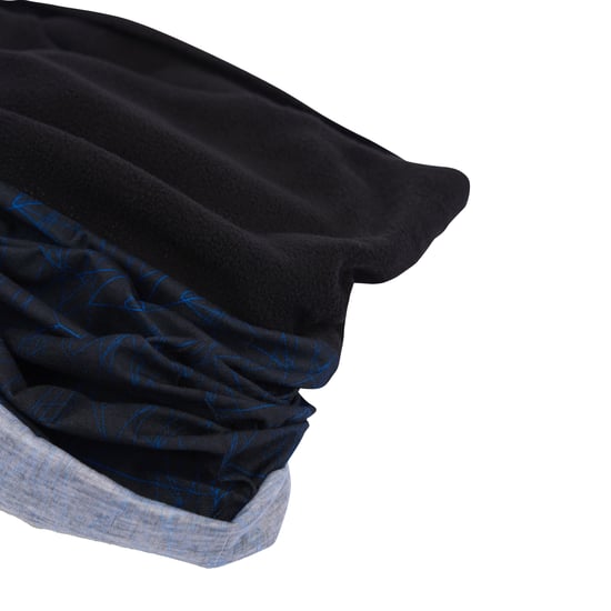 Trespass Mens Zazo Neckwarmer (Black/Grey) - Image 2