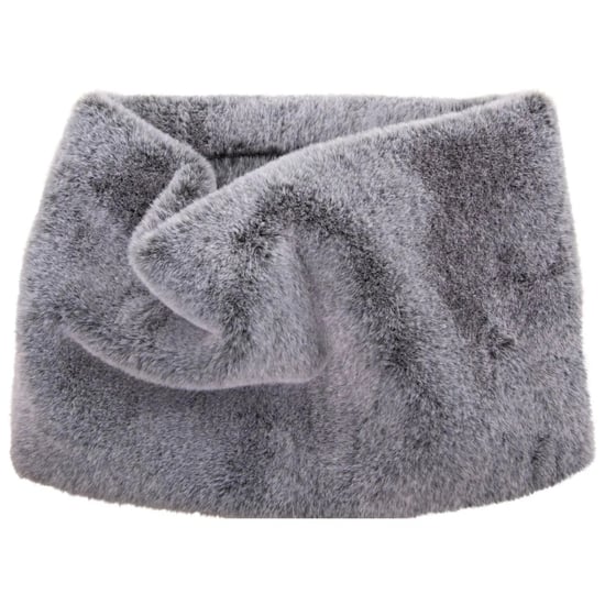 Trespass Womens/Ladies Cinnibar Faux Fur Neck Warmer (Black Fade) - Image 5
