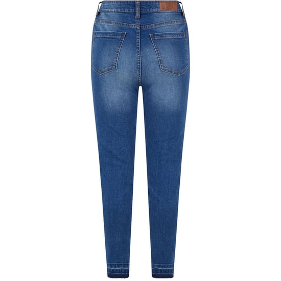 Urban Classics Womens/Ladies High Waist Skinny Jeans (Blue Wash) - Image 2