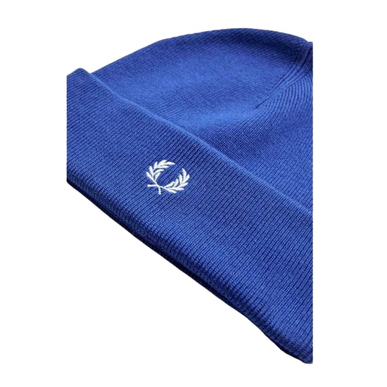 Fred Perry Klassieke wollen muts voor heren met laurierkrans (Franse marine) - Image 3