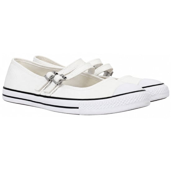 Converse Chuck Taylor All Stary Dainty Mary Jane Womens White Plimsolls - Image 2