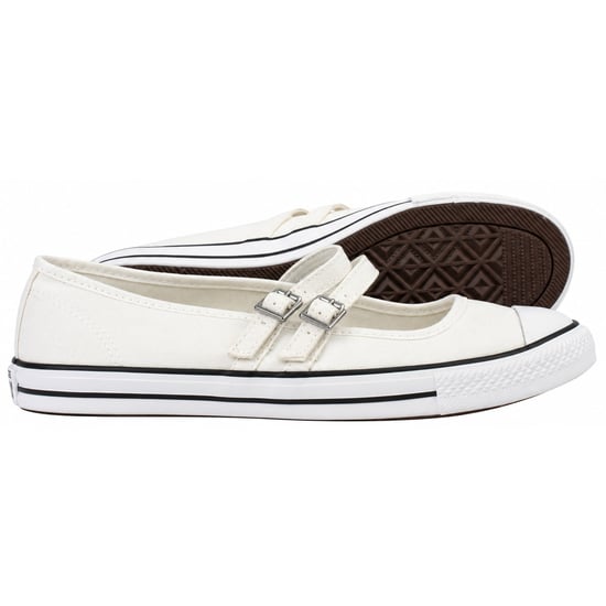 Converse Chuck Taylor All Stary Dainty Mary Jane Womens White Plimsolls - Image 4