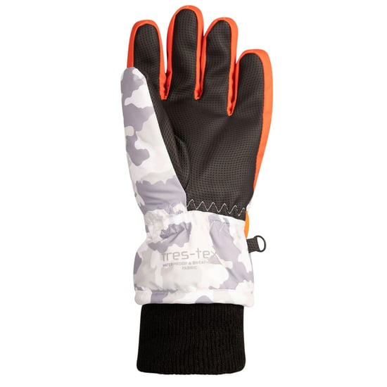 Trespass Laggan Camo-winterhandschoenen voor kinderen (Grijs) - Image 2