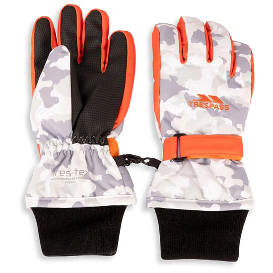 Trespass Laggan Camo-winterhandschoenen voor kinderen (Grijs) - Image 3