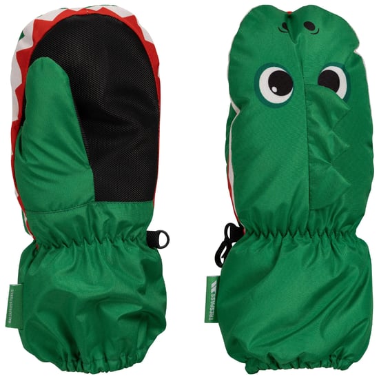 Trespass Speelse dinosaurus-skiwanten voor jongens (Klaver) - Image 5