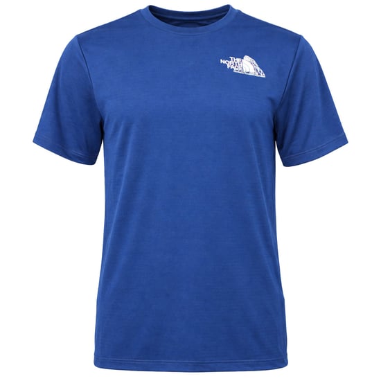 The North Face 24/7 Regular Grap Mens Blue T-Shirt - Image 1