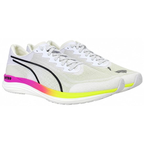 Puma Propio Nitro Mens White Running Shoes - Image 2