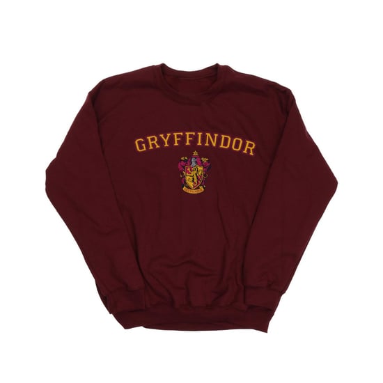 Harry Potter Boys Gryffindor Crest Sweatshirt (Burgundy) - Image 2