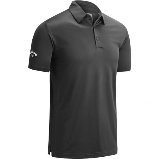 Callaway Mens Swing Tech Solid Colour Polo Shirt (Asphalt Grey) - Image 1