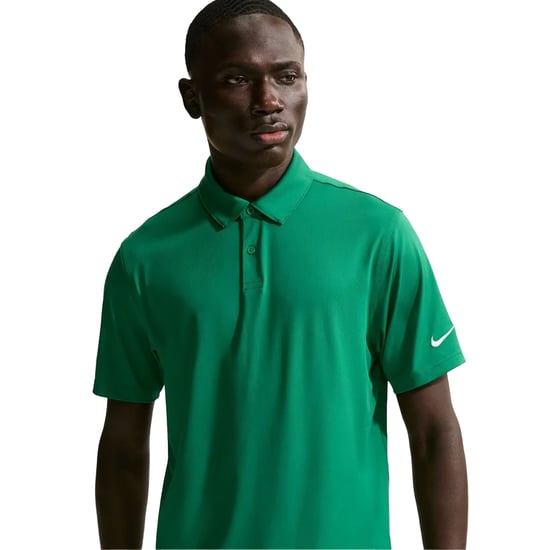 Nike Mens Velocity Polo Shirt (Malachite Green/White) - Image 3