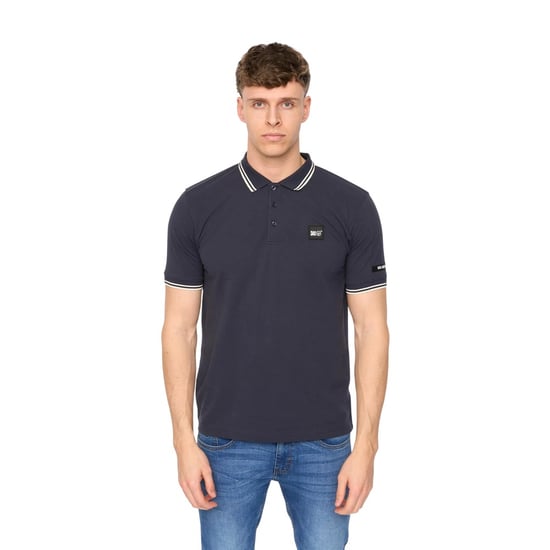 Duck and Cover Mens Wrentham Polo Shirt (Light Blue Washed) - Image 2