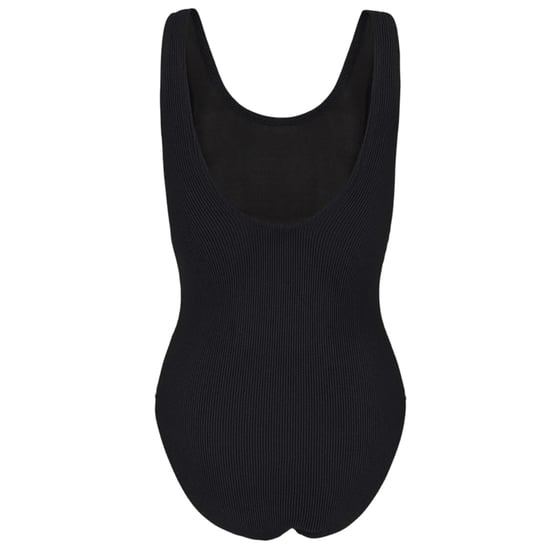 SoulCal Womens/Ladies Ribbed Scoop Neck Slim Bodysuit (Black) - Image 2