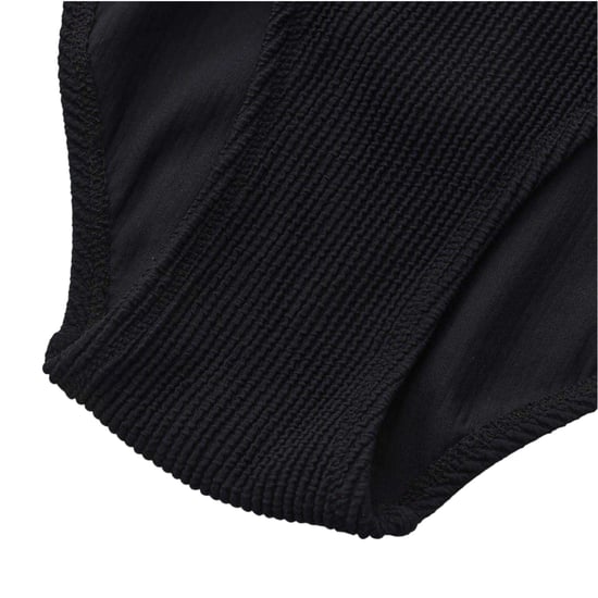 SoulCal Womens/Ladies Ribbed Scoop Neck Slim Bodysuit (Black) - Image 3