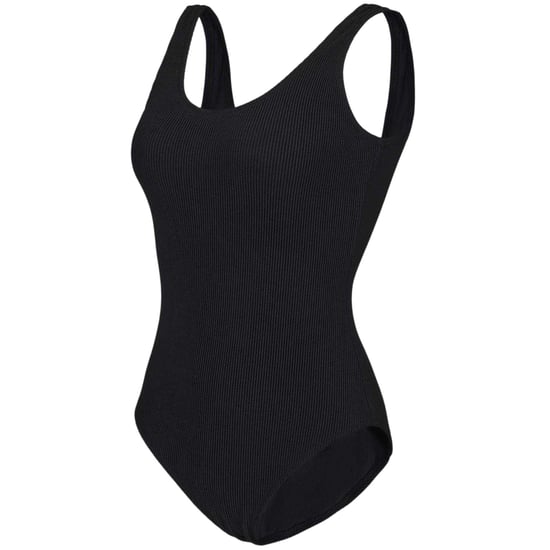 SoulCal Womens/Ladies Ribbed Scoop Neck Slim Bodysuit (Black) - Image 5