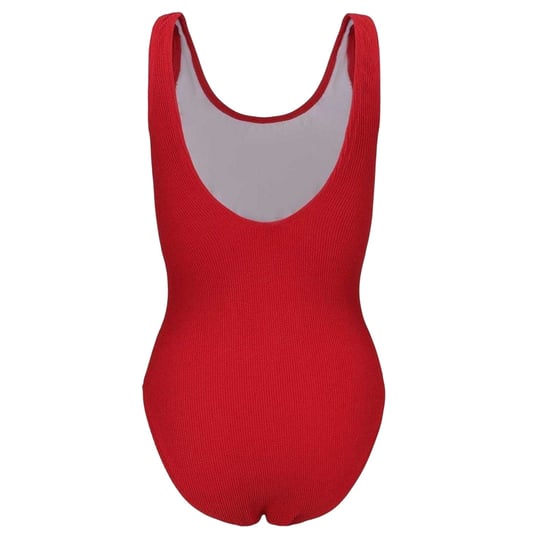 SoulCal Womens/Ladies Ribbed Scoop Neck Slim Bodysuit (Red) - Image 2