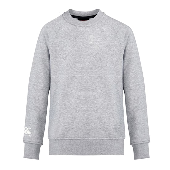 Canterbury Childrens/Kids Club Crew Neck Sweatshirt (Classic Marl) - Image 1