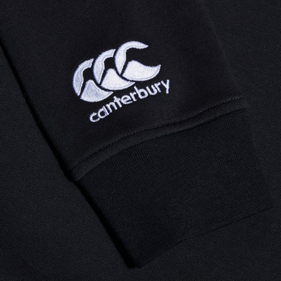 Canterbury Childrens/Kids Club Crew Neck Sweatshirt (Black) - Image 2