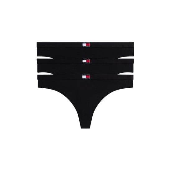 Tommy Hilfiger Heritage-logo-string voor dames (set van 3) (Zwart) - Image 2