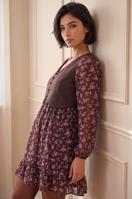 Petite Waistcoat Dress - Image 2