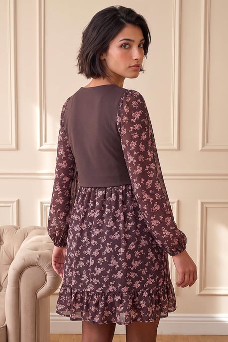 Petite Waistcoat Dress - Image 4