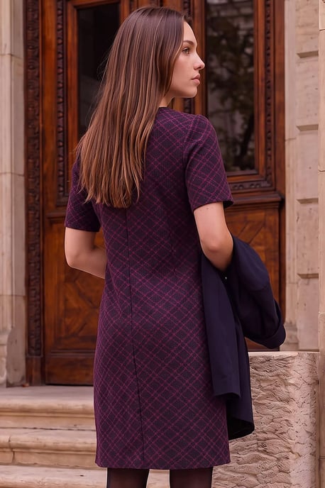 Petite Jacquard Dress - Image 3