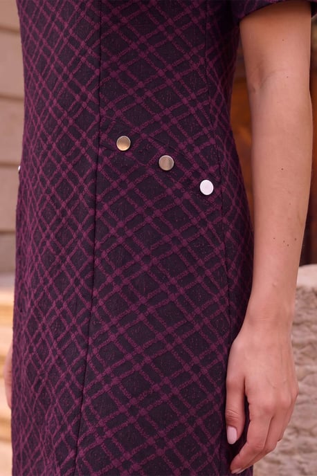 Petite Jacquard Dress - Image 4
