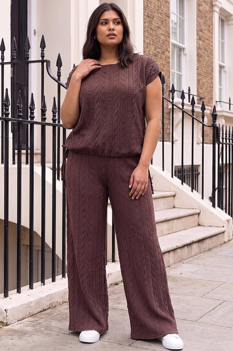 Curve Jacquard Trouser - Image 1