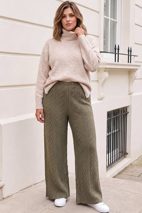 Curve Jacquard Trouser - Image 3