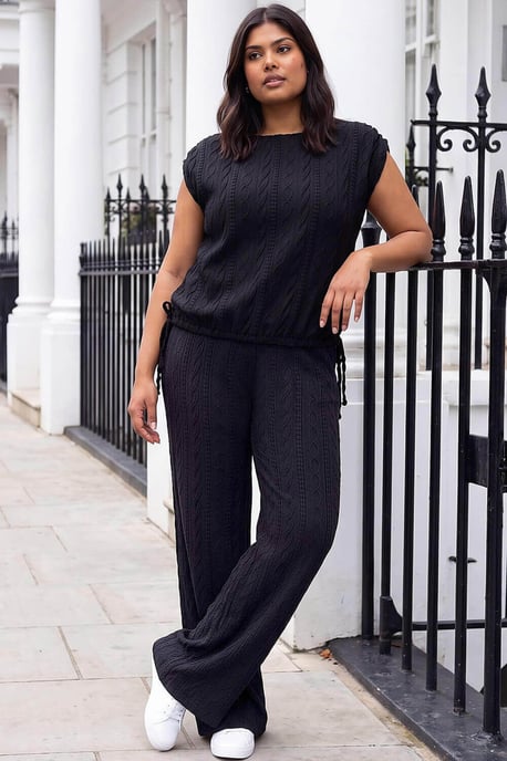 Curve Jacquard Trouser - Image 1