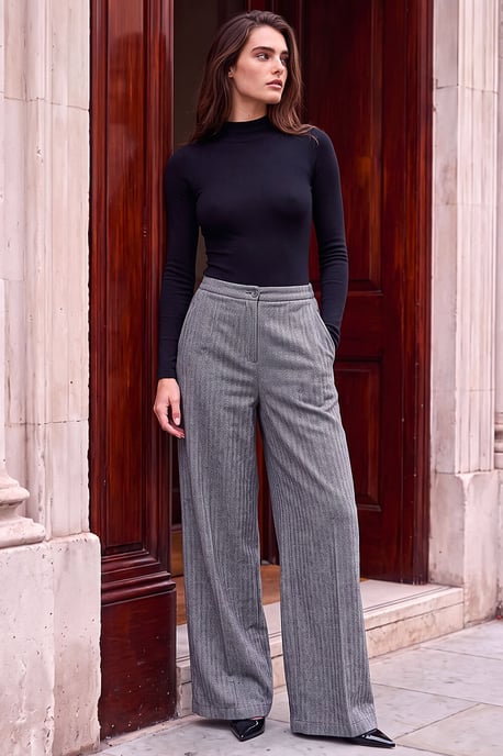 Petite Wide Leg Trouser - Image 2