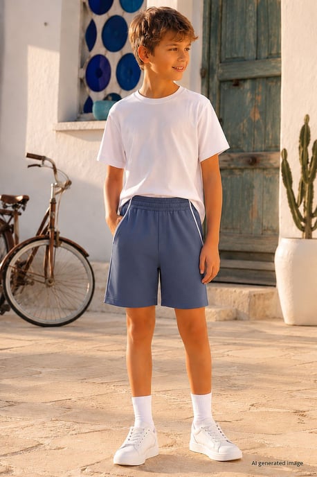 Short met trekkoord in de taille en zakken - Image 2