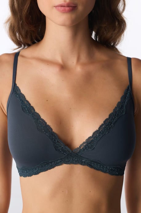 Dusty Rose Triangle Padded Bra - Image 2