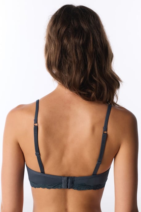 Dusty Rose Triangle Padded Bra - Image 4