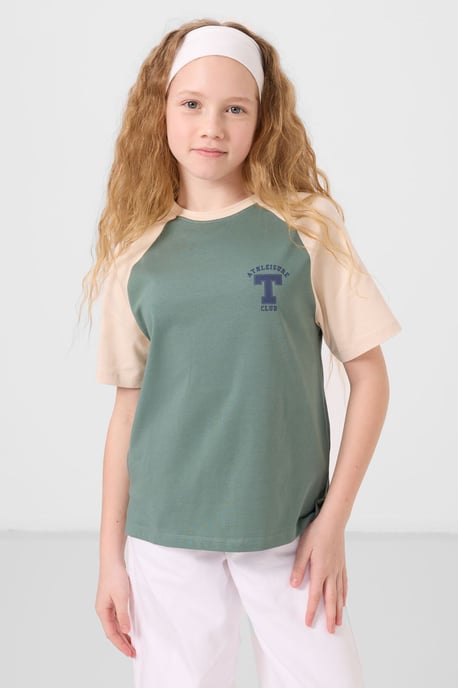 T-shirt met ronde hals, tekstprint en relaxed fit - Image 2