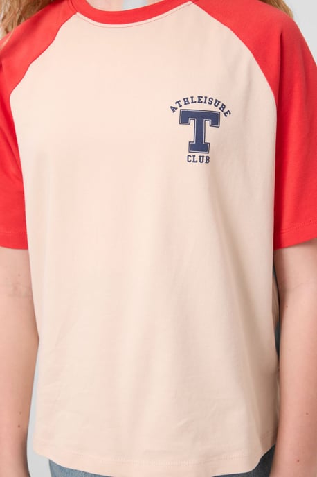 T-shirt met ronde hals, relaxed fit en tekstprint - Image 5