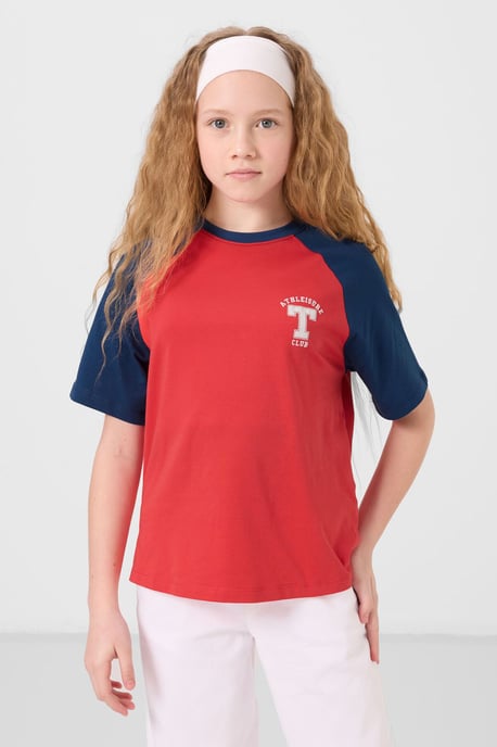 T-shirt met ronde hals, tekstopdruk en relaxed fit - Image 4