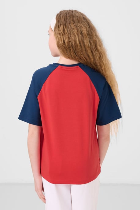 T-shirt met ronde hals, tekstopdruk en relaxed fit - Image 5