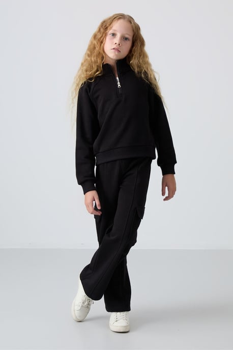 Wide-Leg Zipper Tracksuit Set - Image 6
