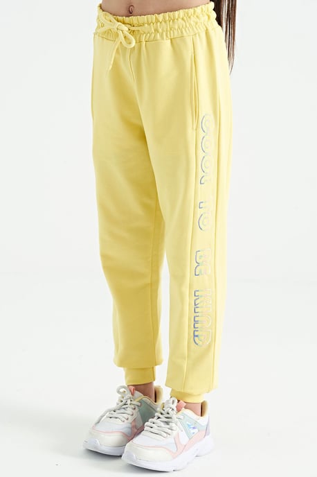 Joggingbroek met elastische taille en trekkoord - Image 3