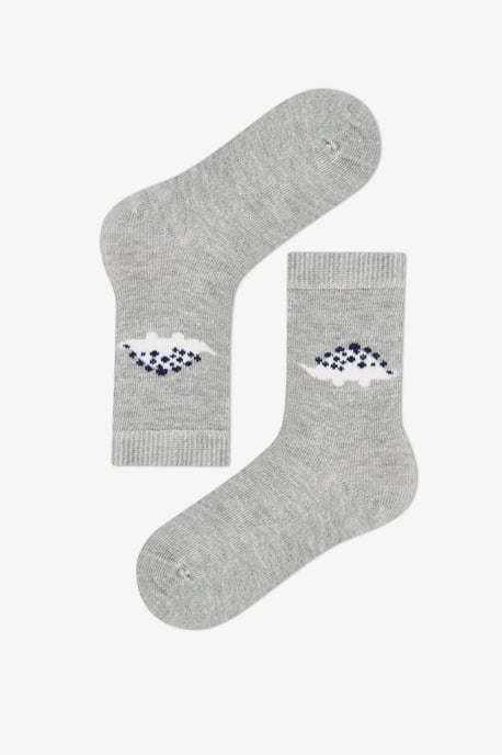 Mellow Rex 4-pack enkelsokken met dinosaurussenprint - Image 5