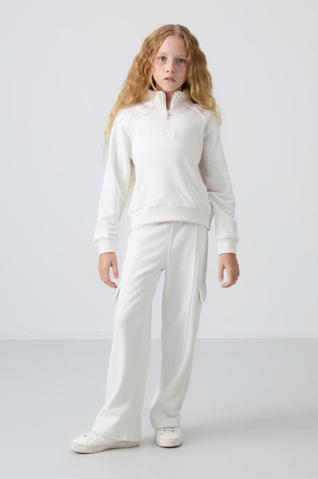 Wide-Leg Zipper Tracksuit Set - Image 3