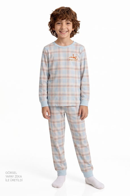 Dragon Club Long Sleeve 2 Pack Pyjama Set - Image 1