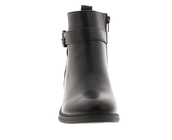 Platino Womens Ankle Boots Selena Zip Fastening black - Image 3