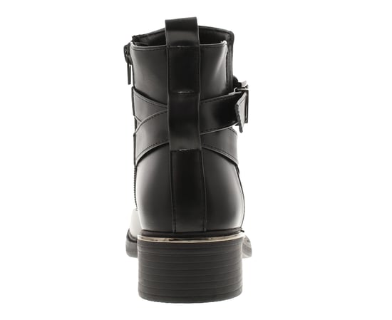Platino Womens Ankle Boots Selena Zip Fastening black - Image 4