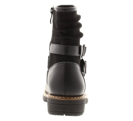 Apache Womens Ankle Boots Mags Zip Fastening black - Image 4