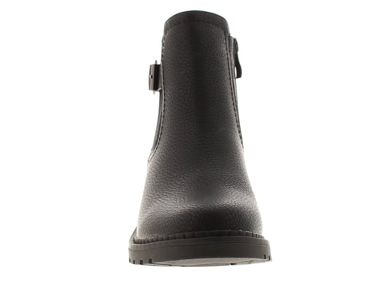 Platino Womens Ankle Boots Melanie Zip Fastening black - Image 3