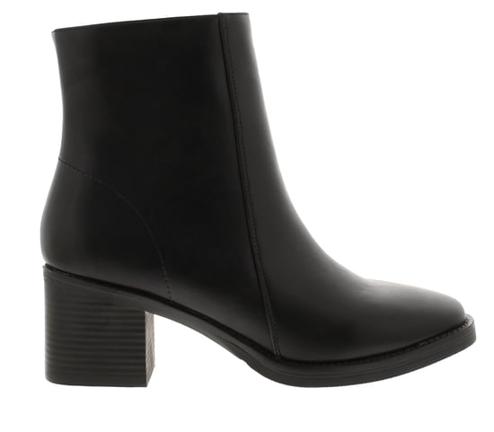 Platino Womens Ankle Boots Sasha Zip Fastening black - Image 2