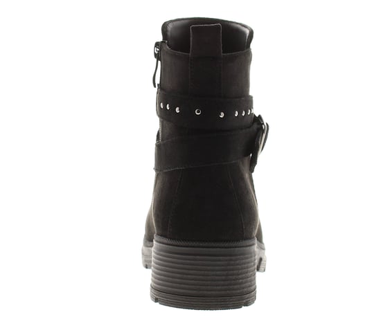 Apache Womens Ankle Boots Millie Zip Fastening black - Image 4