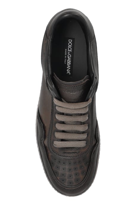 Leather sports shoes with 'vintage' effect - Image 4